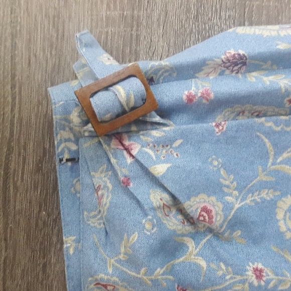 Statements by Danielle floral embellished wrap maxi skirt vintage 8 petite - Picture 6 of 16